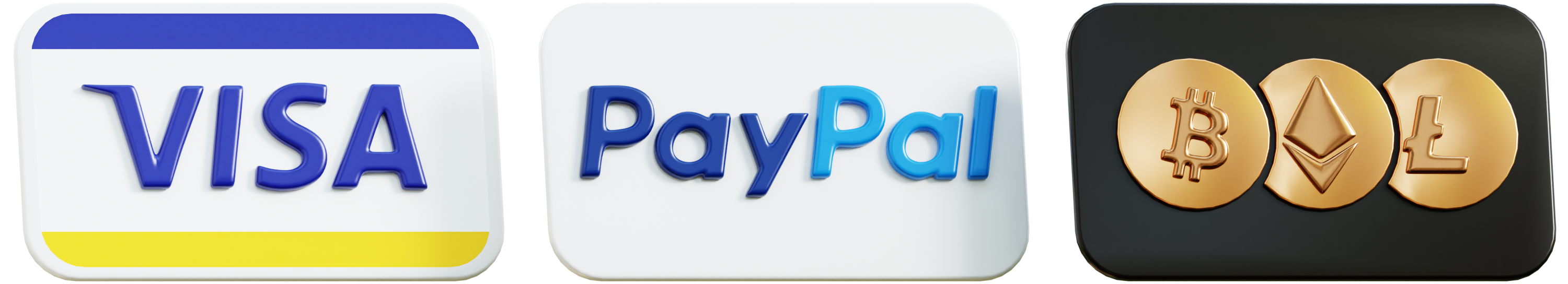 Logos des modes de paiements